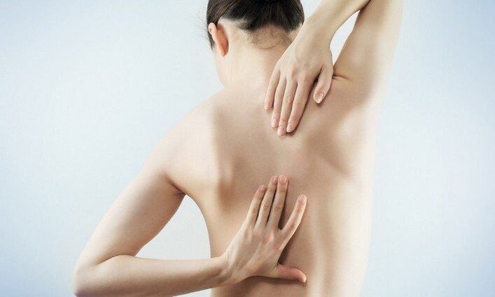 Specialūs osteochondrozės simptomai
